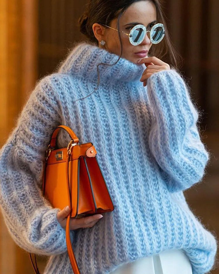 Designers' Oversized Turtleneck Sweater – Gentle Herde