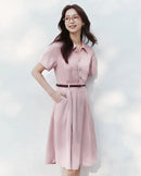 Casual And Stylish Fitted Button Denim Dress