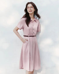 Casual And Stylish Fitted Button Denim Dress