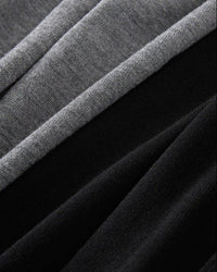 Wool Knit Wide-Leg Floor Pants