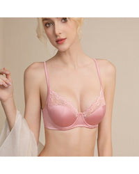 New Lace Soft Underwire Bra Set
