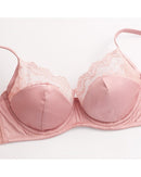 New Lace Soft Underwire Bra Set