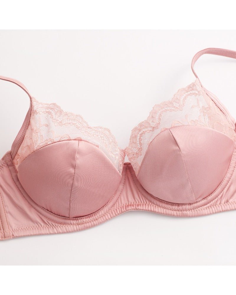 New Lace Soft Underwire Bra Set