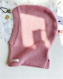 Soft Wool Hooded Neck Warmer Beanie