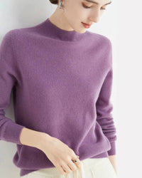 100% Merino Wool Turtleneck Jumper