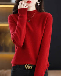 100% Merino Wool Turtleneck Jumper