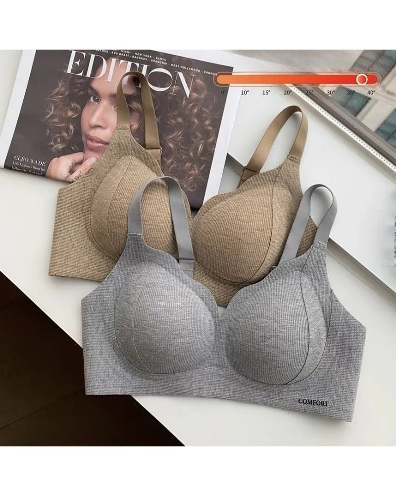 Autumn and winter warm and comfortable lifting bra