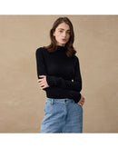 Wool Knitted Turtleneck Pullover Sweater