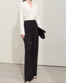 New Straight-Leg Casual Wide-Leg Pants