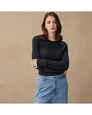 Cashmere & Wool Crew Neck Pullover