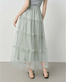 Mesh A-line Cake Skirt