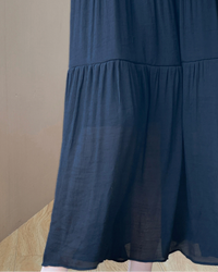 Patchwork Versatile A-Line Flowy Skirt