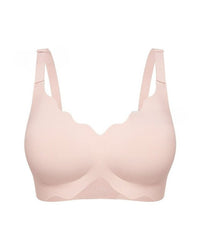 Wavy-Edge Push-Up Bra