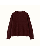 Yak Wool & Cashmere Crew Neck Pullover Sweater