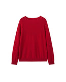 Cashmere Crew Neck Knit Sweater