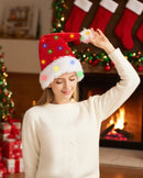 LED Christmas Plush Hat