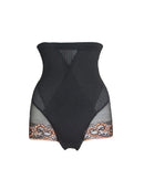 High-Waisted Lace Tummy Control Panties