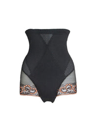 High-Waisted Lace Tummy Control Panties