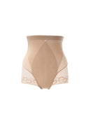 High-Waisted Lace Tummy Control Panties