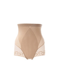 High-Waisted Lace Tummy Control Panties