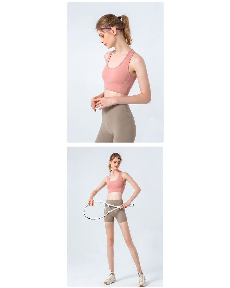 New high-intensity sports cross-fitting bra