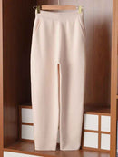 High Rise Cashmere Harlan Pants