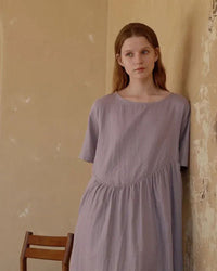 Round Neck 100% Cotton Nightdress