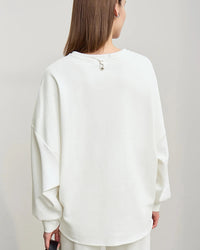 Casual Cotton Loose-Fitting Long-Sleeved Sweatshirt