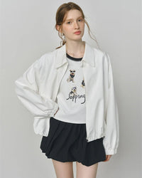 Loose Fit Workwear Short Jacket