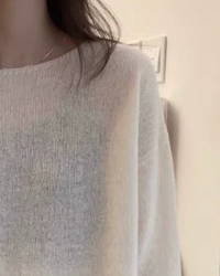 Oversized Wool Boatneck Sweater