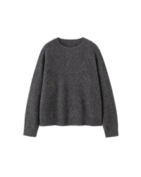 Yak Wool & Cashmere Crew Neck Pullover Sweater