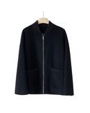 Double-Faced Wool Short Coat