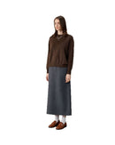 Yak Wool & Cashmere Crew Neck Pullover Sweater