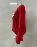 Christmas Crew Neck Pullover Sweater