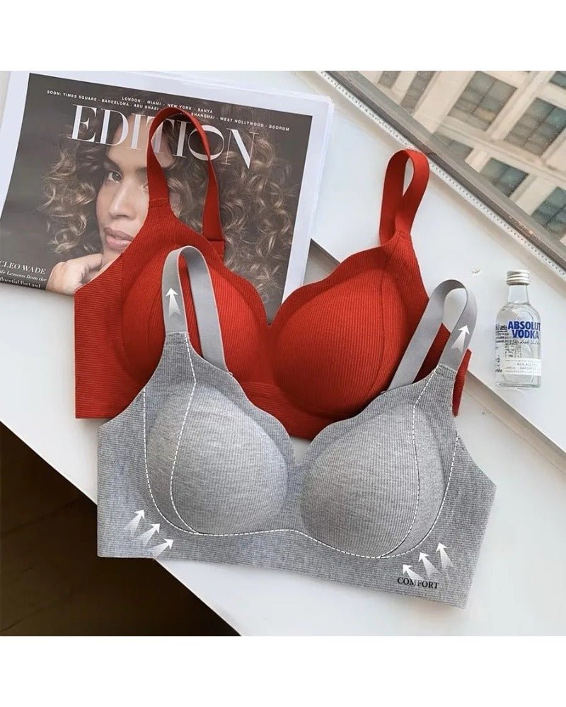 Autumn and winter warm and comfortable lifting bra