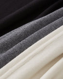 Wool High-Waisted Floor-Length Wide-Leg Pants