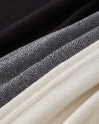 Wool High-Waisted Floor-Length Wide-Leg Pants