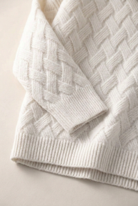 Slouchy Turtleneck Wool Sweater