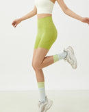 High-Waisted Butt-Lifting Yoga Shorts