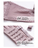 French-style sexy ruffled lace push-up lingerie