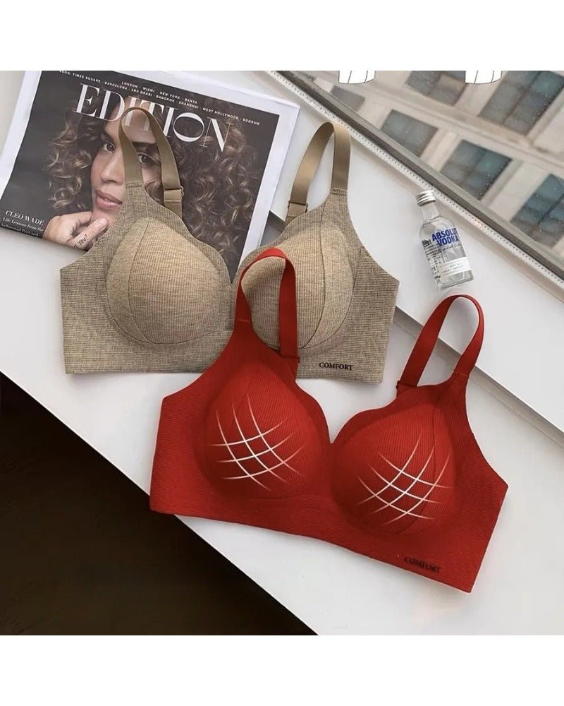 Autumn and winter warm and comfortable lifting bra