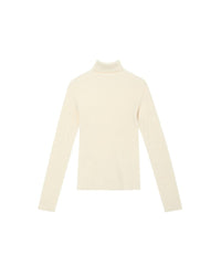 Cashmere & Wool Turtleneck Pullover