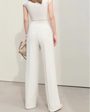 New Straight-Leg Casual Wide-Leg Pants