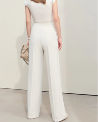 New Straight-Leg Casual Wide-Leg Pants