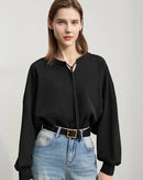 Casual Cotton Loose-Fitting Long-Sleeved Sweatshirt
