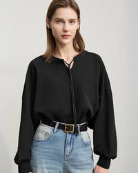 Casual Cotton Loose-Fitting Long-Sleeved Sweatshirt