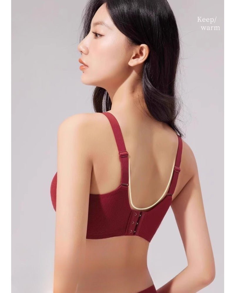 Autumn and winter warm and comfortable lifting bra