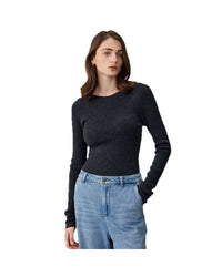 Cashmere & Wool Crew Neck Pullover