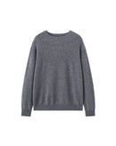 Cashmere Crew Neck Knit Sweater