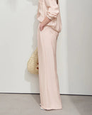 Casual Straight-Leg Wide-Leg Pants